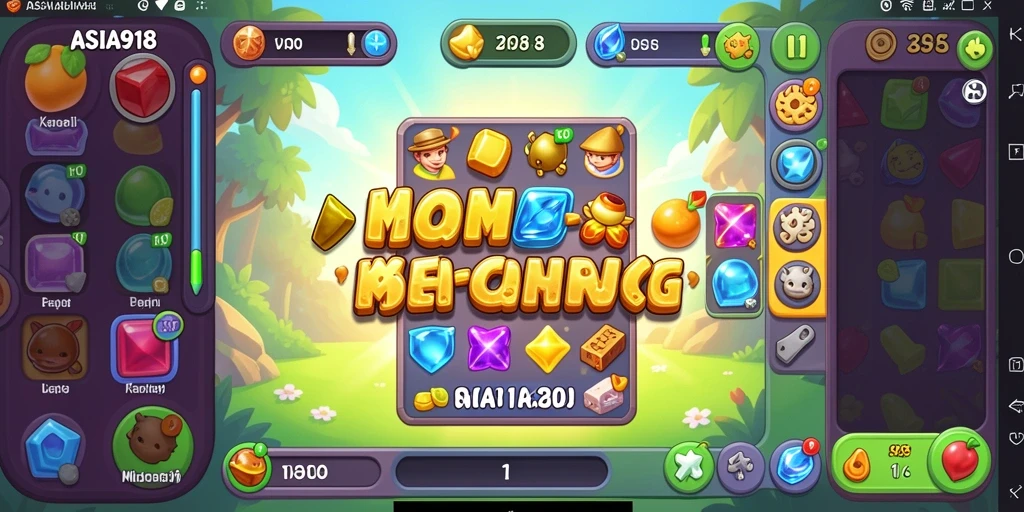 Gameplay seru dengan tantangan mencocokkan elemen!