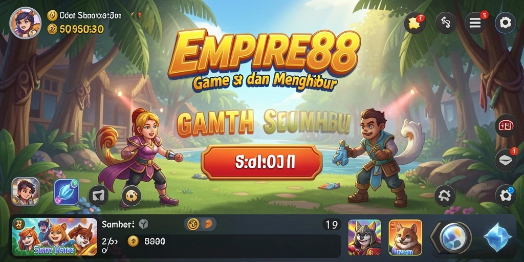 Tangkapan layar dari gameplay <strong>EMPIRE88</strong> yang penuh warna dan menenangkan.