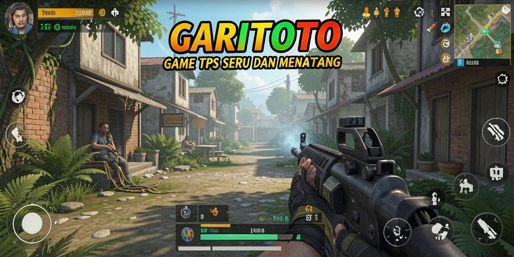 Tangkapan layar menunjukkan aksi seru dalam gameplay GARITOTO.