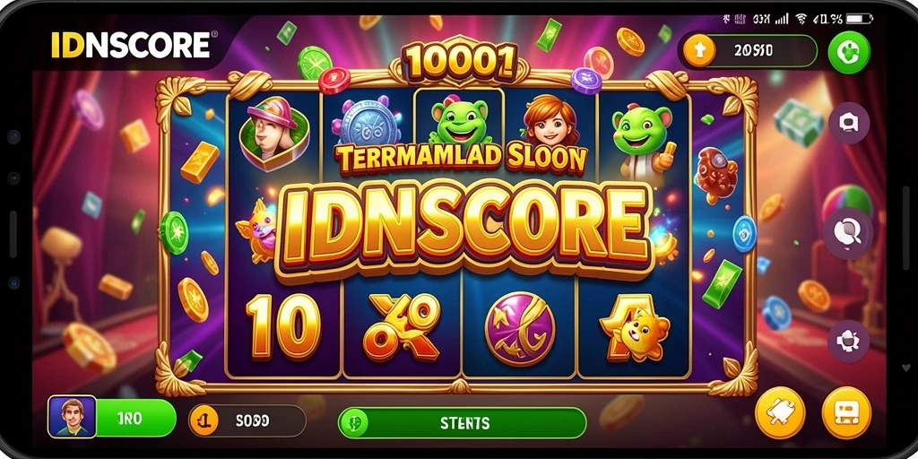 Tampilan menarik dari gameplay Slot IDNSCORE yang menghibur.