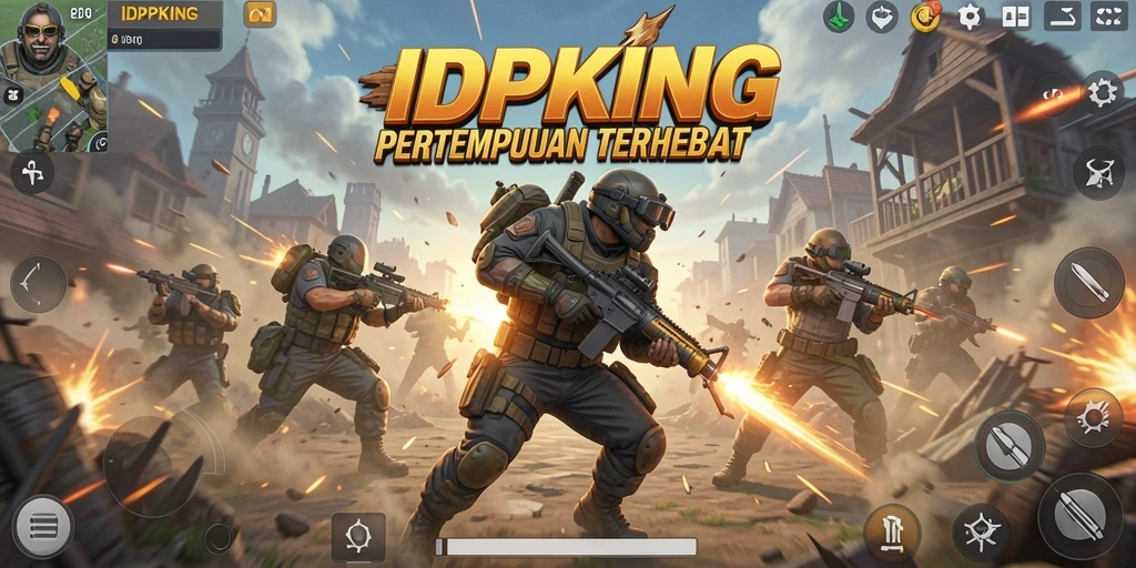 Gameplay seru dan grafis memukau di IDPKING Battle Royale.