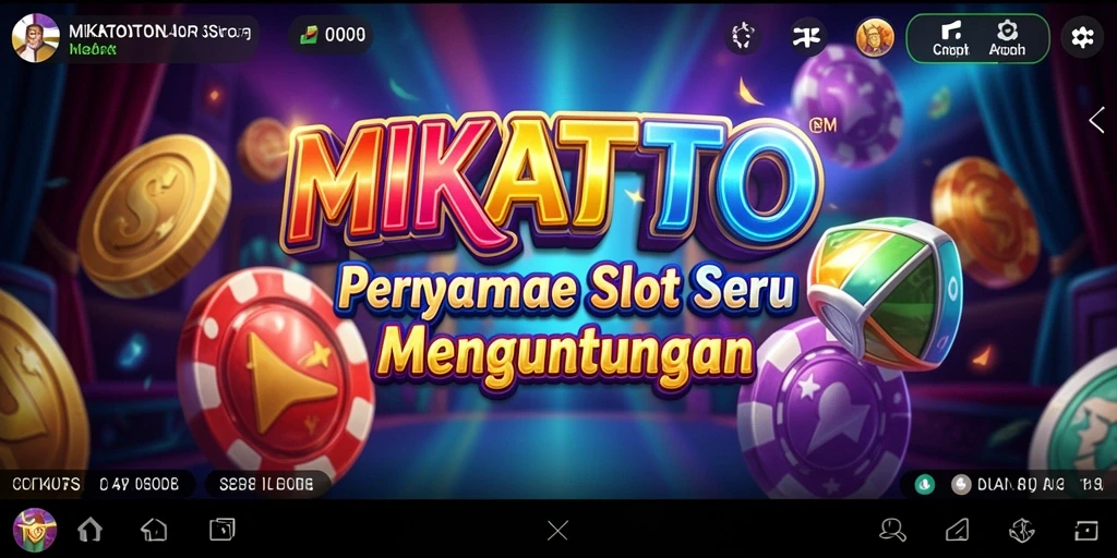 Tampilan gameplay MIKATOTO yang seru dan mendebarkan.