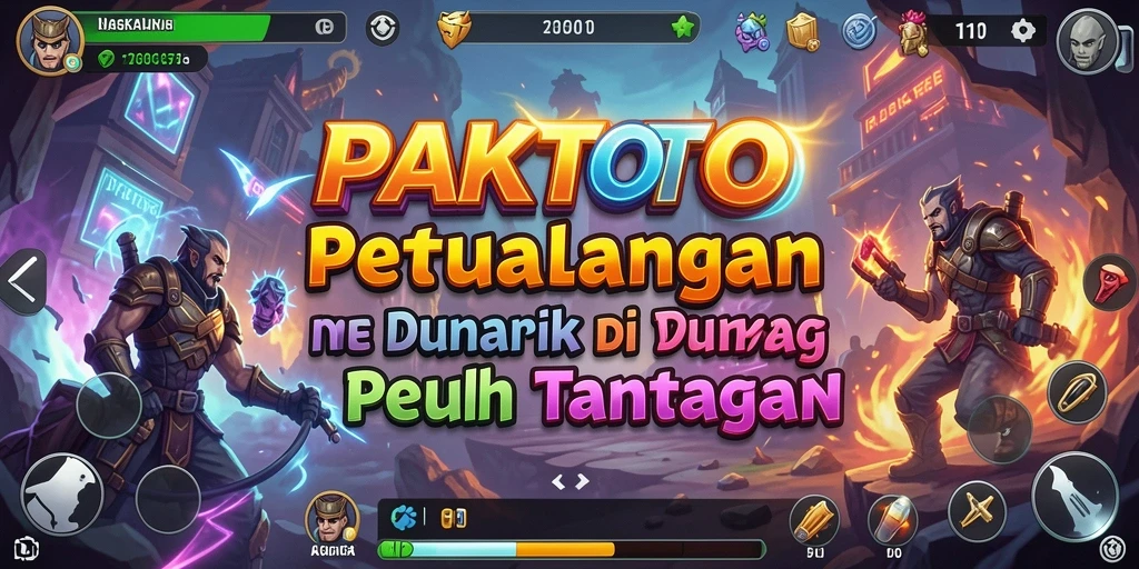Screenshot gameplay PAKTOTO menampilkan petualangan penuh aksi.