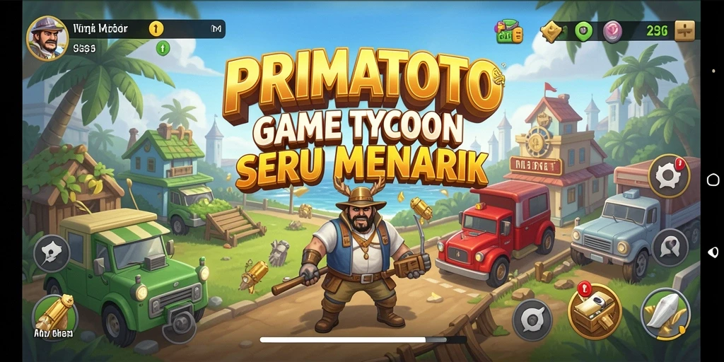 Tampilan gameplay menarik di PRIMATOTO yang penuh strategi.