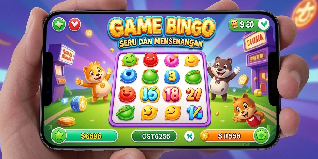 Tampilan menarik gameplay Bingo di SR6666.
